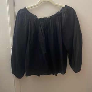 Black Velvet blouse